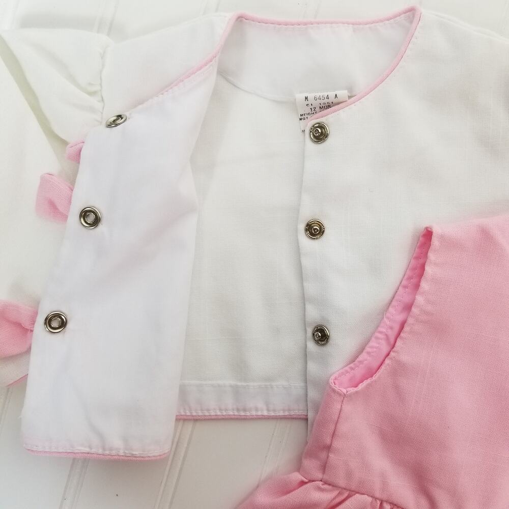 Infant Vintage Bundle 6-12 Month Dress Bloomers - Picture 3 of 14